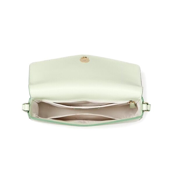 New Kate Spade Sadie Envelope Crossbody Light Olive - Picture 5 of 5